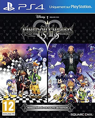 Kingdom Hearts Hd 1.5 + 2.5 Remix [Importación francesa]