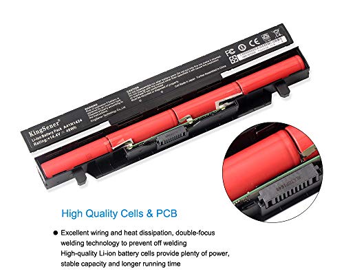 KingSener A41N1424 Batería para portátil Asus (ROG) GL552VW DH71 DH74 GL552JX GL552 GL552V GL552VX GL552J GL552JW 48Wh