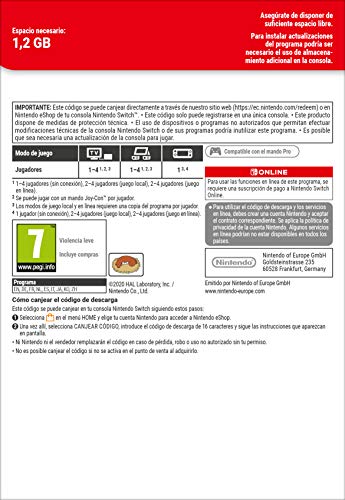 Kirby Fighters 2 Standard | Nintendo Switch - Código de descarga