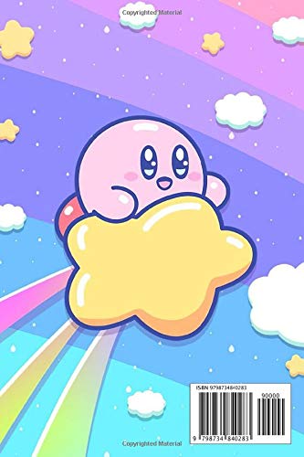 Kirby Flying Up The Sky Notebook: (110 Pages, Lined, 6 x 9)