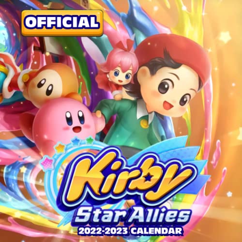 Kirby Star Allies: OFFICIAL 2022 Calendar - Video Game calendar 2022 - 18 monthly 2022-2023 Calendar - Planner Gifts for boys girls kids and all Fans BIG SIZE