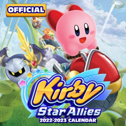 Kirby Star Allies: OFFICIAL 2022 Calendar - Video Game calendar 2022 - 18 monthly 2022-2023 Calendar - Planner Gifts for boys girls kids and all Fans BIG SIZE