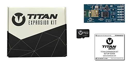 Kit de expansión Titan [Inalámbrico y Memoria] Módulo Bluetooth de Baja latencia Clase 1.5 + Tarjeta Micro-SD 512Mb para el Dispositivo Titan Two