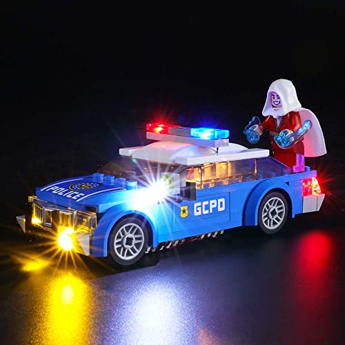 Kit de iluminación LED para Batman Batwing y The Riddler Heist, compatible con el modelo de bloques de construcción Lego 76120, no incluye el juego Lego