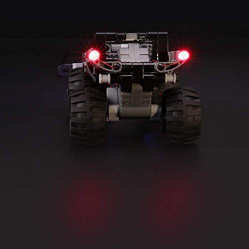 Kit de iluminación LED para camión Getaway - Compatible con el modelo de bloques de construcción Lego 42090 - No incluye el juego Lego
