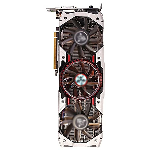 kitbooly Tarjeta gráfica Colorida GPU Nvidia Geforce GTX 1070 8G Placa De Tarjetas de Video PUBG Juego de computadora Mapa de Escritorio No GTX 1080960 1050Ti, Tarjeta gráficaTarjeta Gráfica
