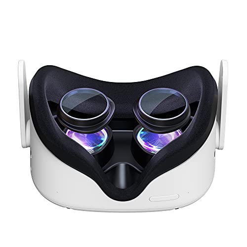 KIWI design Gafas de Bloqueo de Luz Azul Personalizadas para Oculus Quest 2, Oculus Quest y Oculus Rift S VR Accesorios, Proteja sus Ojos de la Luz Azul Dañina (1 Par)
