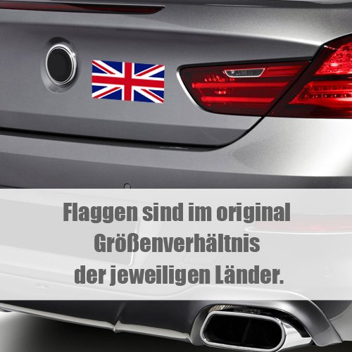 Kiwistar - Pegatina para coche (4,5 x 2,7 cm), diseño de Paraguay