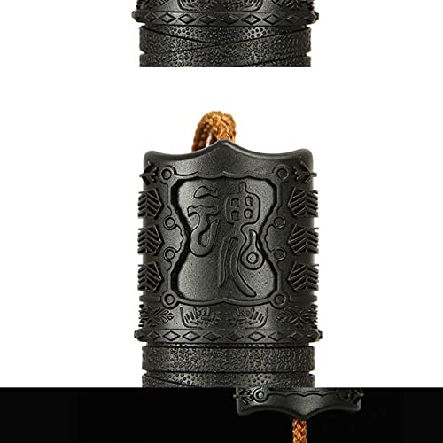 KJWXSGMM Paraguas Plegable en Forma de Espada Katana, 37 Pulgadas de Alto Samurai Samurai Ninja, Paraguas Ninja Compacto a Prueba de Viento, Vinilo Resistente a los Rayos UV,