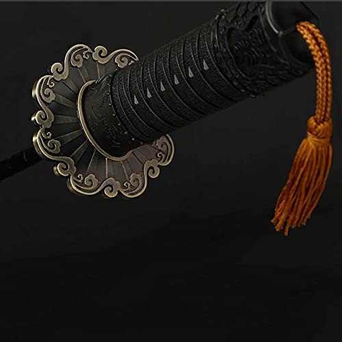 KJWXSGMM Paraguas Plegable en Forma de Espada Katana, 37 Pulgadas de Alto Samurai Samurai Ninja, Paraguas Ninja Compacto a Prueba de Viento, Vinilo Resistente a los Rayos UV,