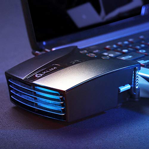 KLIM Tempest | Refrigerador portátil con aspirador | Diseño innovador para enfriamiento rápido | Ventilador portátil con detección de temperatura + Modo Auto/Manual + 4000 RPM | NUEVO 2022