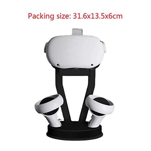 KLOVA Estación de Montaje de Gafas VR Soporte de Controlador de Pantalla para Gafas Accesorios de Almacenamiento Compatible con Oculus Quest 2 / PS VR Headsets VR Headset Soporte de Pared Oculus