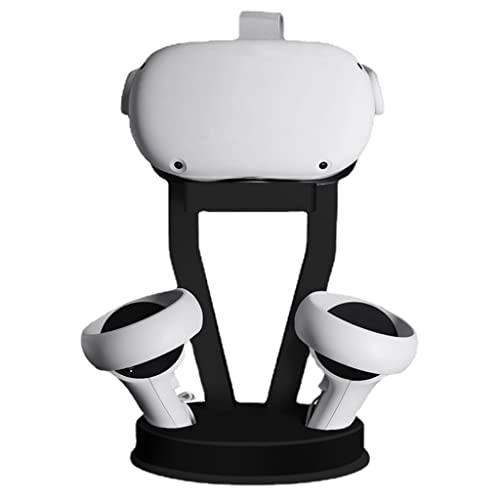 KLOVA Estación de Montaje de Gafas VR Soporte de Controlador de Pantalla para Gafas Accesorios de Almacenamiento Compatible con Oculus Quest 2 / PS VR Headsets VR Headset Soporte de Pared Oculus
