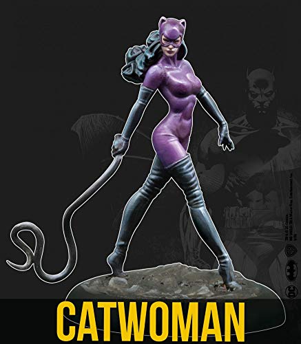 Knight Models Juego de Mesa - Miniaturas Resina DC Comics Superheroe - Batman Catwoman