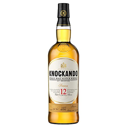 Knockando Whisky escocés puro de malta de Speyside - 0.7 L