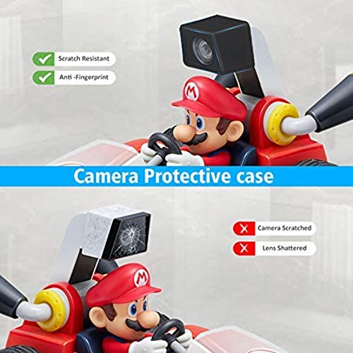 knowledgi Funda compatible con interruptor Mario Kart Live, protección funda portátil de viaje funda cámara funda protectora 4 en 1 accesorios Kit para Nintendo Switch