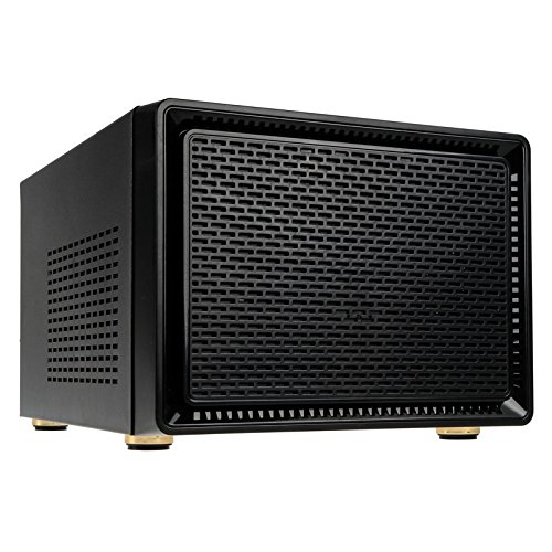 Kolink Satellite Mini Caja ITX/Micro ATX - Refrigeradores de CPU de hasta 165 mm de Altura - GPU de hasta 280 mm - Panel de E/S - Negro