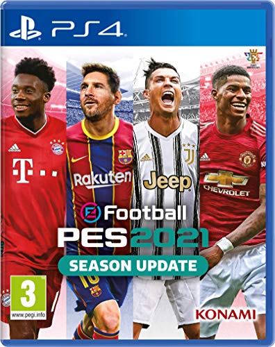 Konami eFootball PES 2021 PS4 + Sony, PlayStation Plus Suscripción 1 Mes | PS5/PS4/PS3 | Código de descarga PSN Cuenta española