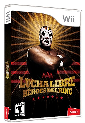 Konami Lucha Libre AAA: Heroes of the Ring, Wii Nintendo Wii Inglés vídeo - Juego (Wii, Nintendo Wii, Deportes, Modo multijugador, T (Teen))