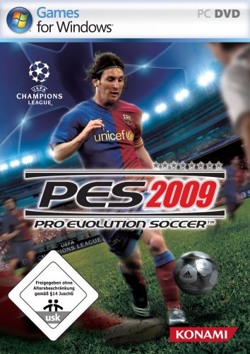 Konami Pro-Evolution Soccer 2009, PC - Juego (PC, DEU, 6144 MB, 1024 MB, Intel Pentium IV 1.4GHz, 256 MB)