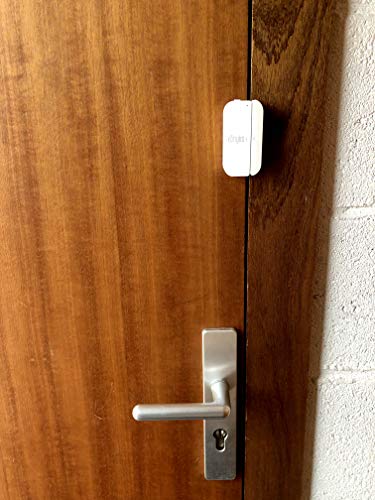 Konyks Senso, Detector de Apertura Wi-Fi, Compatible con Alexa y Google Home, notificaciones Via teléfonos Inteligentes y acciones en Otros Dispositivos