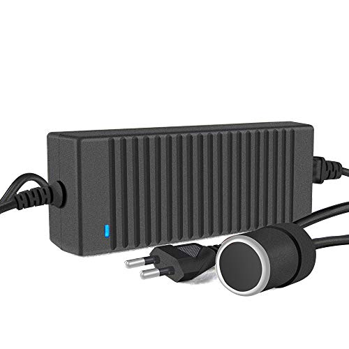 KOYOSO Transformador 220V a 12V, 120W 10A Convertidor Fuente de Alimentación Adaptador de CA a CC 100V/110V-220V/230V/240V Adaptador Coche