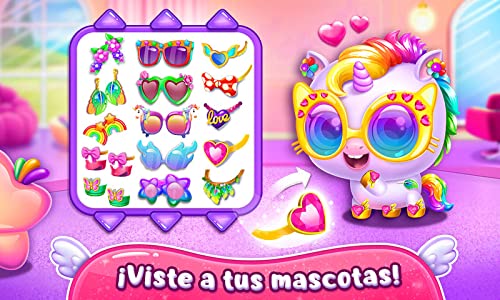Kpopsies - ¡Eclosiona una banda de unicornios estrellas de pop! ¡Baila y juega con tiernos ponis! ¡Dales de comer y vístelos!