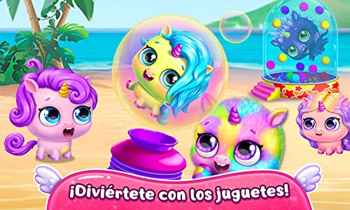 Kpopsies - ¡Eclosiona una banda de unicornios estrellas de pop! ¡Baila y juega con tiernos ponis! ¡Dales de comer y vístelos!