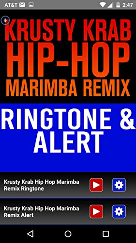 Krusty Krab Hip Hop Marimba Ringtone and Alert