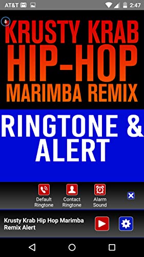 Krusty Krab Hip Hop Marimba Ringtone and Alert
