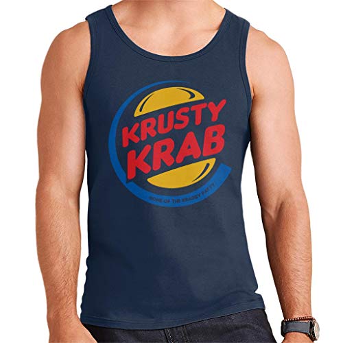 Krusty Krab Parody Burger King Men's Vest