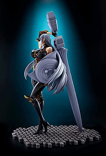 Kurrma Valkyria Chronicles Selvaria · Bles (31cm / 12.2in) Escala 1: 7 Postura de pie Posición de Lucha Serie de Chicas Hermosas Modelo de Personaje de Dibujos Animados en Caja de PVC/Estatua Figura