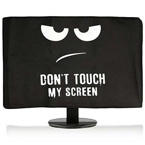 kwmobile Carcasa Compatible con Monitor de 24-26" - Funda Anti Polvo para Pantalla - Protector Don't Touch my Screen