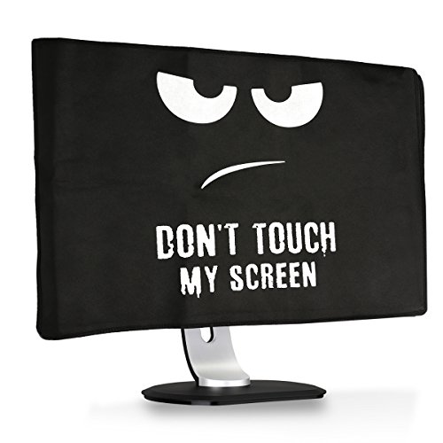 kwmobile Carcasa Compatible con Monitor de 24-26" - Funda Anti Polvo para Pantalla - Protector Don't Touch my Screen