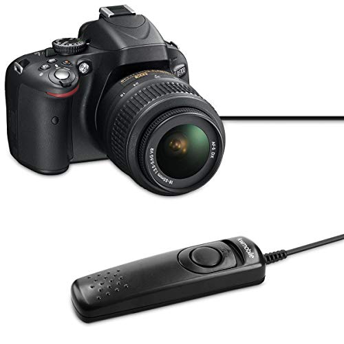 kwmobile Disparador Remoto para cámaras réflex - Mando a Distancia MC-DC2 - Cable Disparador para cámara DSLR - Compatible con cámara Nikon