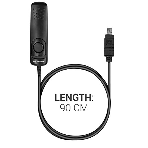 kwmobile Disparador Remoto para cámaras réflex - Mando a Distancia MC-DC2 - Cable Disparador para cámara DSLR - Compatible con cámara Nikon