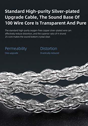 KZ ZAX 1DD+7BA 16 Unidades HIFI Bass In Ear Monitor Tecnología Híbrida Auriculares Cancelación de Ruido Auriculares Deportivos (sin micrófono, Negro)