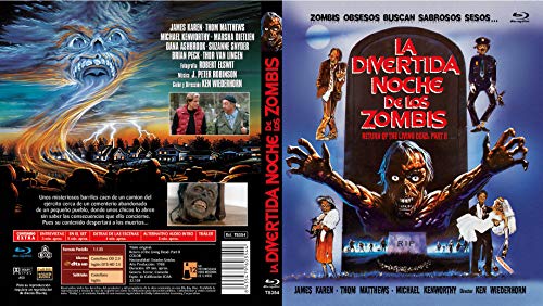 La Divertida Noche de los Zombies BD 1988 Return of the Living Dead: Part II [Blu-ray]