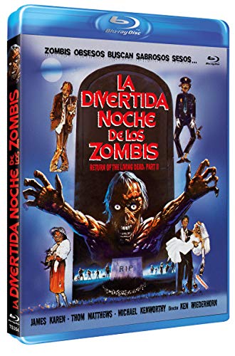 La Divertida Noche de los Zombies BD 1988 Return of the Living Dead: Part II [Blu-ray]