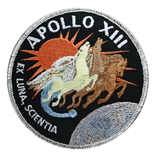 La misión Apollo 13 parche (Patch oficial) (10 cm de diámetro) aprox