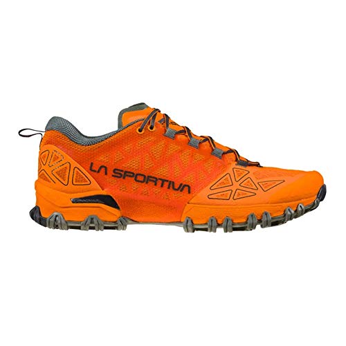 LA SPORTIVA Bushido II, Zapatillas de Senderismo Hombre, Tiger/Clay, 40 EU