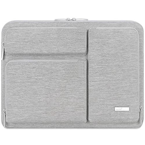 Lacdo 15,6 Pulgadas Funda Portátil Protectora de 360° para 15.6" Lenovo IdeaPad/ThinkPad, 15,6” HP 15s-fq2009ns / 250 G7 / Pavilion, Acer Aspire 5 3, 15.6" ASUS TUF Gaming Bolsa Funda Blanda, Gris