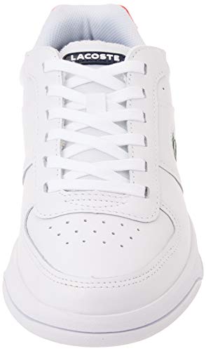 Lacoste Sport Game Advance 0721 2 SMA, Zapatillas Hombre, Wht/Nvy/Red, 39.5 EU