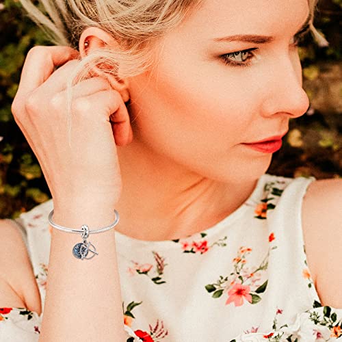 LaMenars Star Wars colgante Charms cuenta de plata 925 para pulseras y collares para mujeres y niñas regalo de cumpleaños del día de la madre (D-Sable de luz)