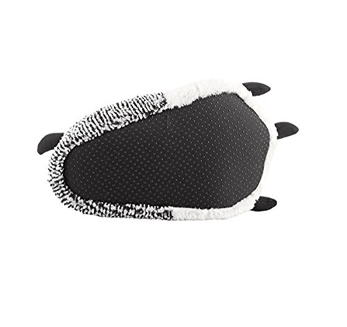 LANFIRE Zapatillas de casa de Felpa Suave Unisex Zapatillas de Garra de Oso Zapatos de Garra de Disfraz de Animal (40-41 EU, Grey)