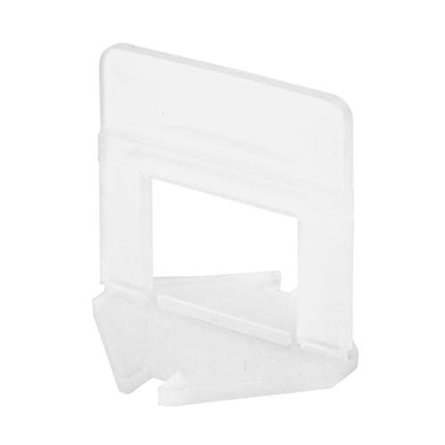 Lantelme Juego de 1000 lengüetas para nivelar azulejos de 1 a 4 mm