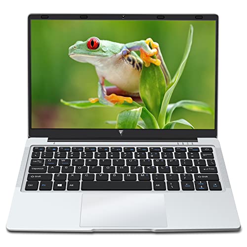 Laptop de 14.1 Pulgadas 6GB RAM 64GB SSD ROM MEBERRY Windows 10 Laptop PC Laptop con 128GB Ampliable | HDMI Bluetooth 4.0 | Aux 3,5 mm | USB 3.0/2.0, Gris