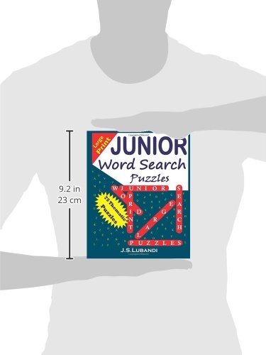 Large Print JUNIOR Word Search Puzzles: Volume 1