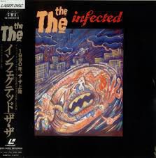 Laser Disc The The Infected Japanese Edition with Obi & Insert 1987 NTSC