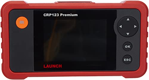 LAUNCH Europe CRP 123 Premium OBD2 - Dispositivo de diagnóstico para Coche OBD-II para Motor, ABS, SRS, Caja de Cambios automática, escáner de código Completo EOBD, versión Europea